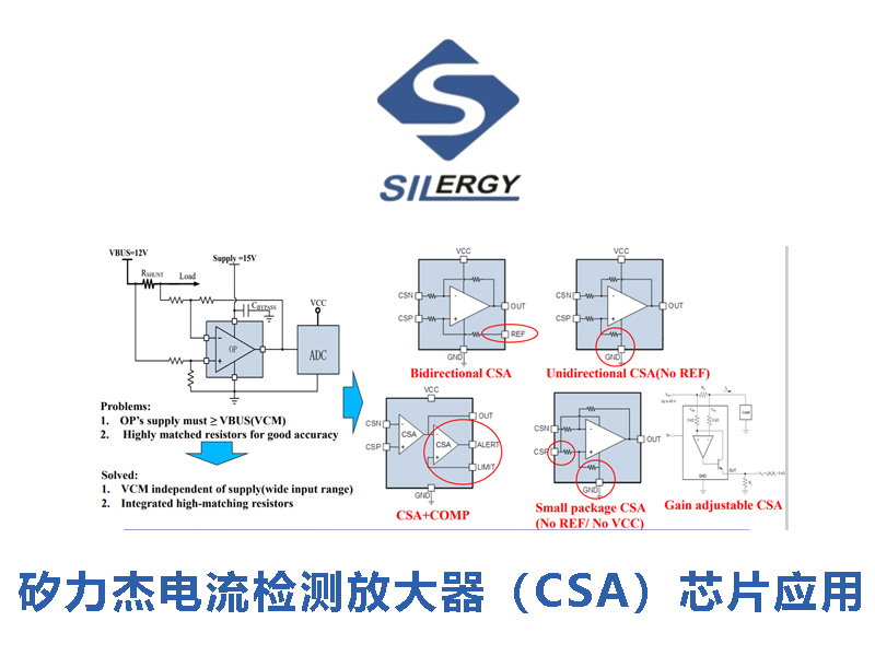 矽力杰电流检测放大器（CSA）应用